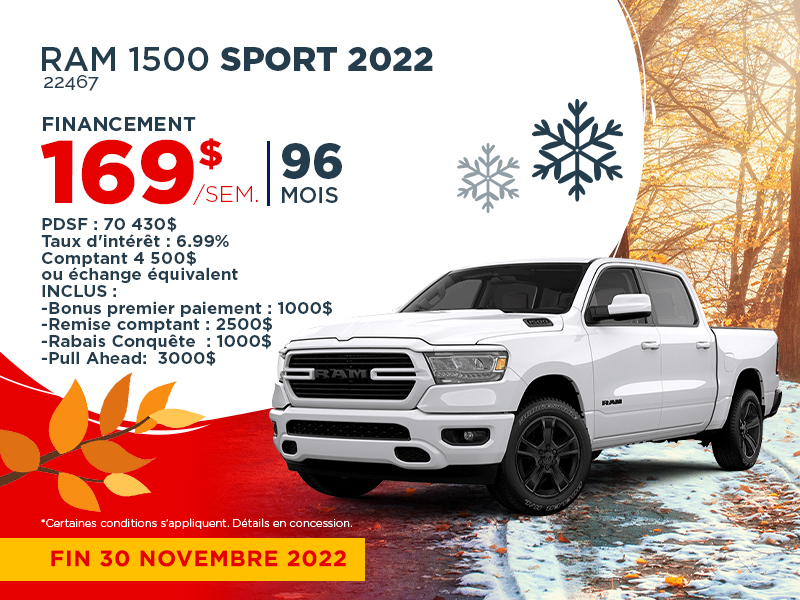 Ram 1500 Sport 2022 Ram 1500 Sport 2022