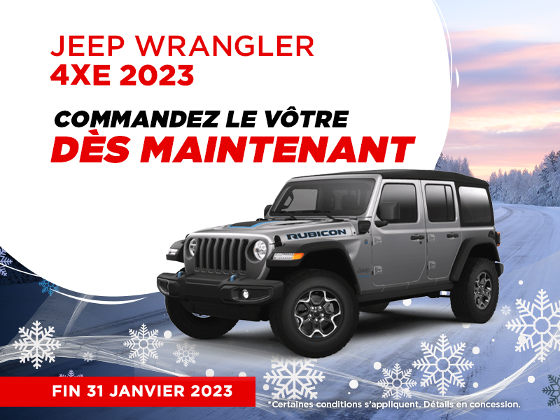 Jeep Wrangler 4XE 2023 Jeep Wrangler 4XE 2023