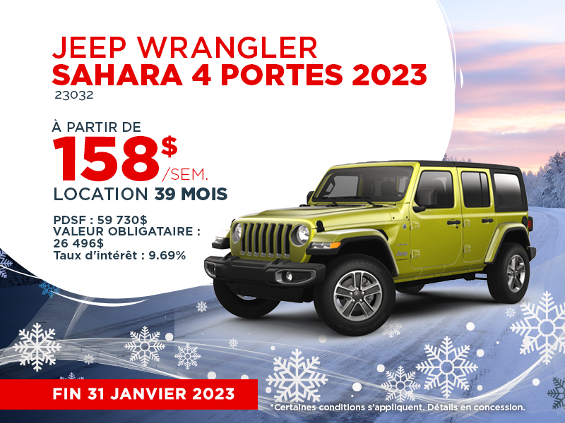 Jeep Wrangler Sahara 2023 Jeep Wrangler Sahara 2023
