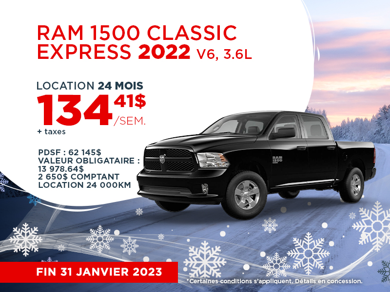 Ram 1500 Classic Express 2022 Ram 1500 Classic Express 2022