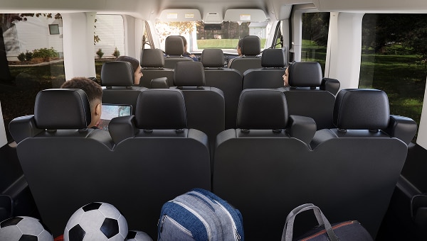 2026 Ford E-Transit interior seating