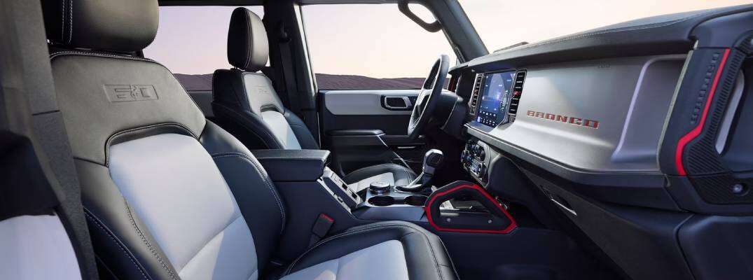 2026 Ford Bronco front row