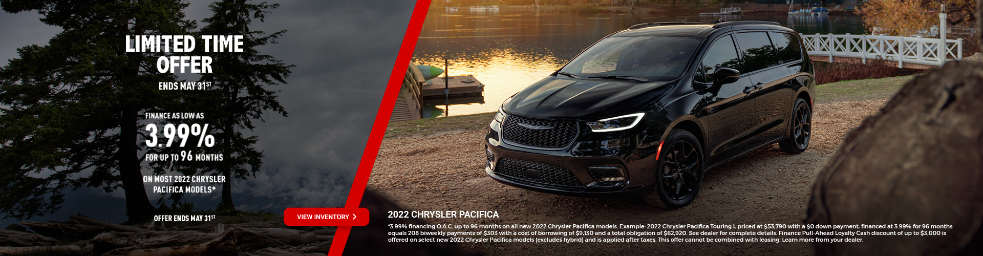 2022 PACIFICA Promotional Banne