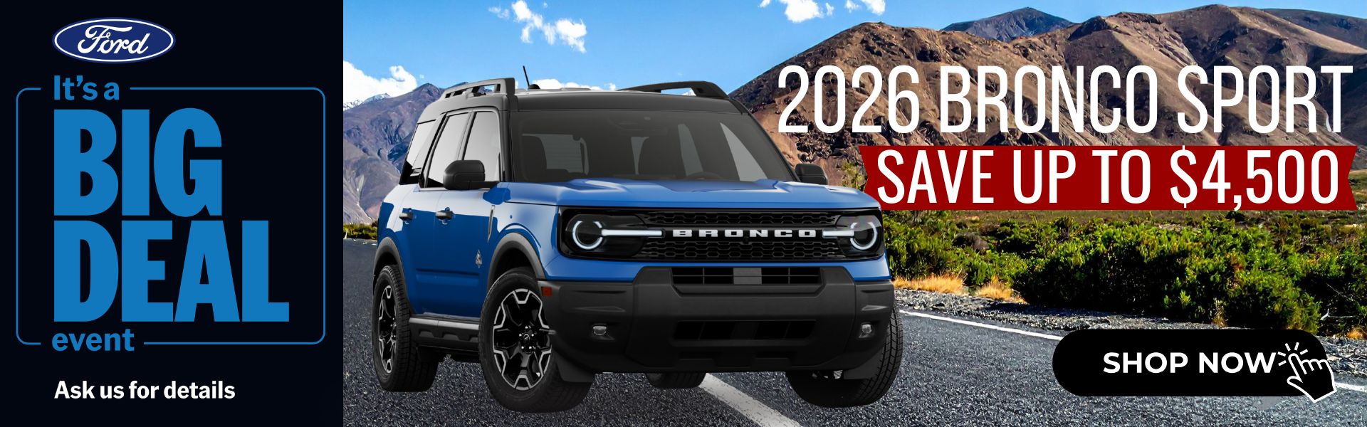 Bronco Sport Discount_