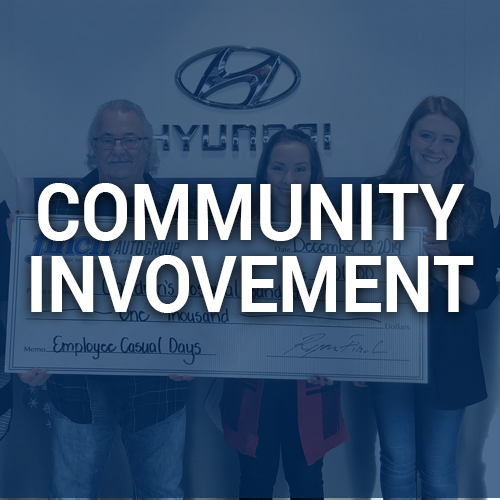 Community involvement for Finch Hyundai, new and used Hyundai cars and SUVs in London Ontario
