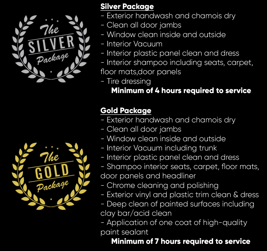 Detail packages available at Finch Hyundai in London Ontario