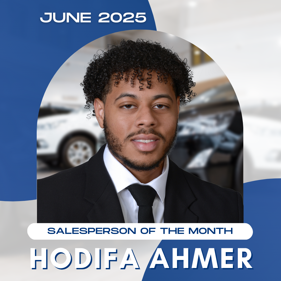 Congratulations to Hodifa Ahmer, our Salesperson of the Month for December 2024