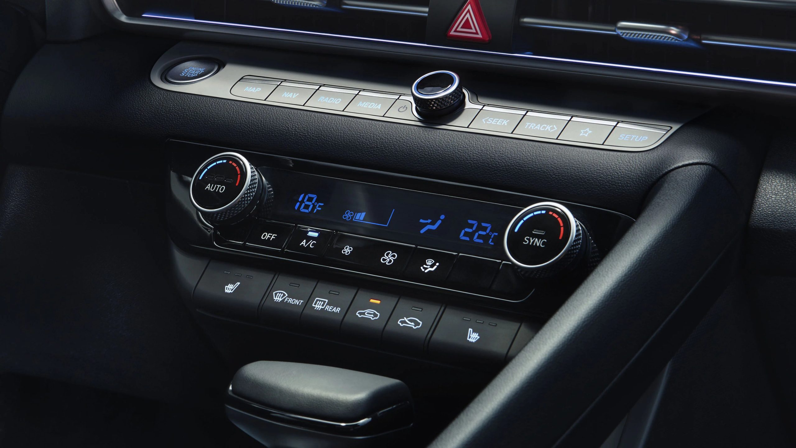 Dual-zone automatic climate control 