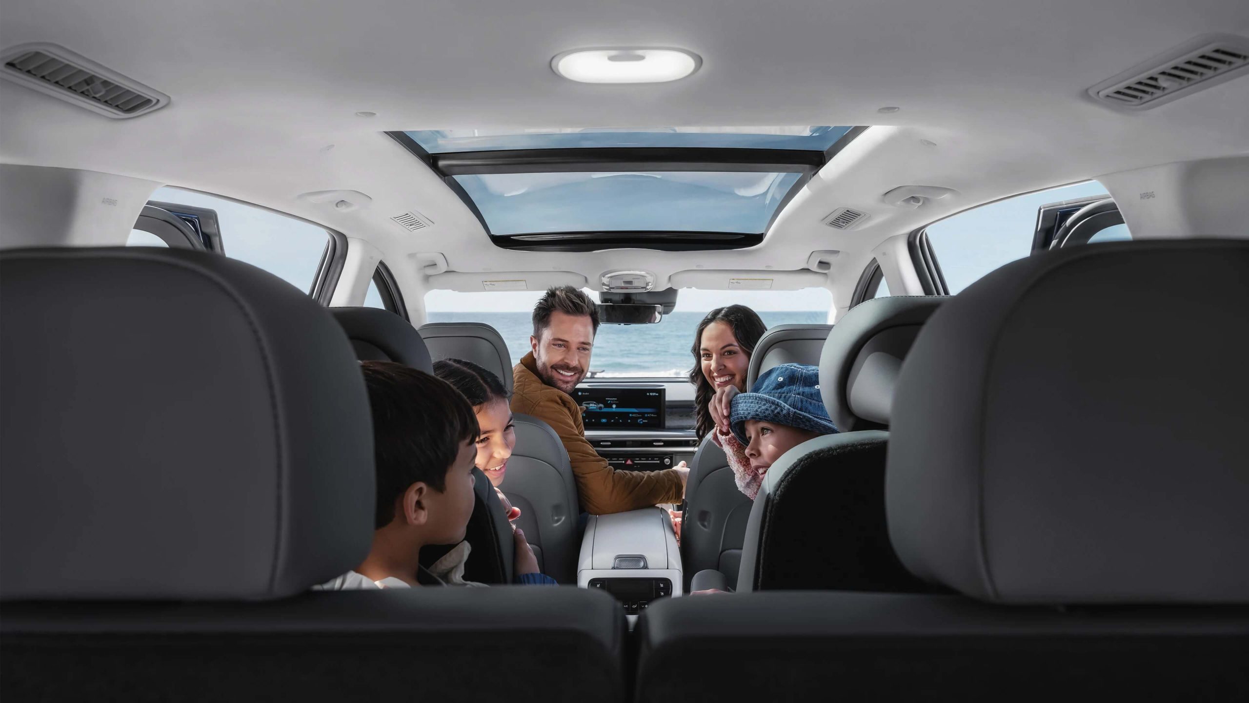 Standard 7Passenger Seating and Available 6-Passenger Seating with Captains Chairs