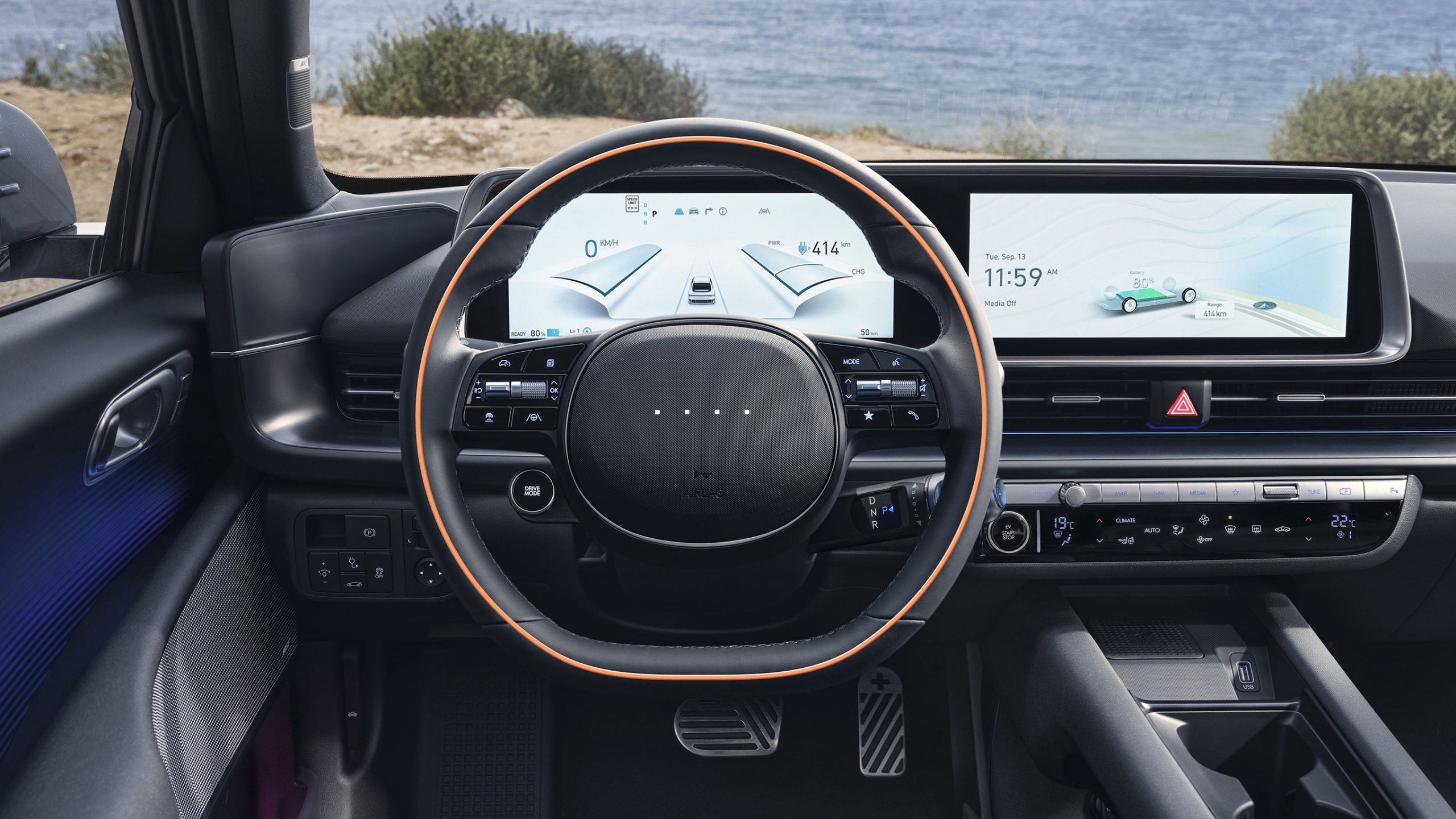 Heated steering wheel