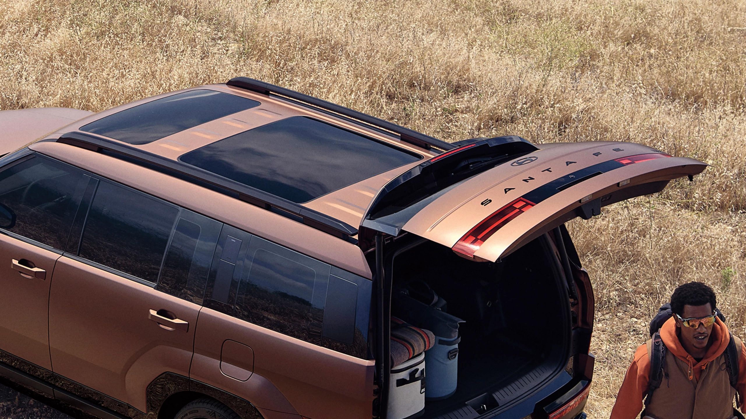 Available dual panel power sunroof