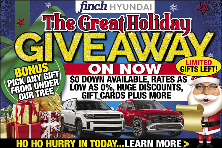 Special Offers on new vehicles at Finch Hyundai in London Ontario