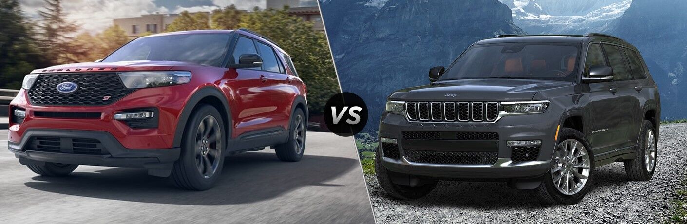 2022 Ford Explorer vs. 2022 Jeep Grand Cherokee