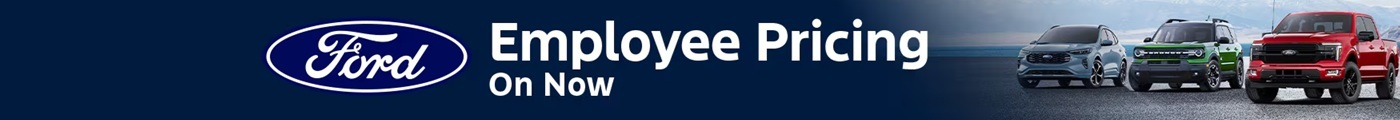 Ford Employee Pricing Inventory Banner Foothills Ford Alberta AB Alta Calgary