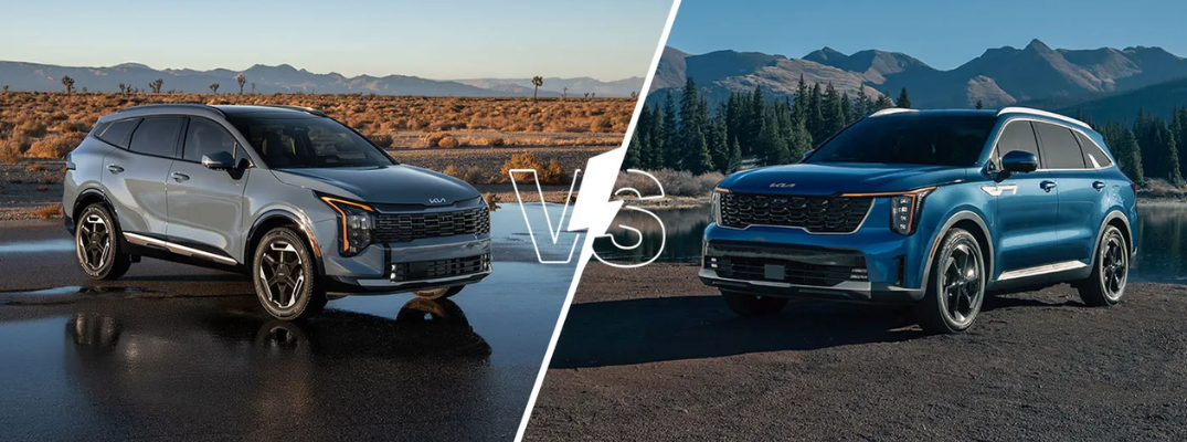 2026 Kia Sportage HEV vs 2026 Kia Sorento HEV