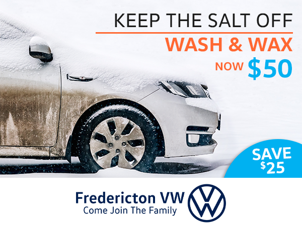 Get the salt washed off of your VW Get the salt washed off of your VW