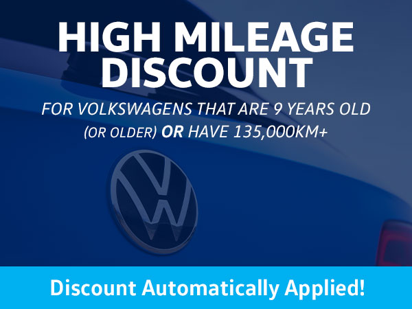 High Mileage Discount High Mileage Discount