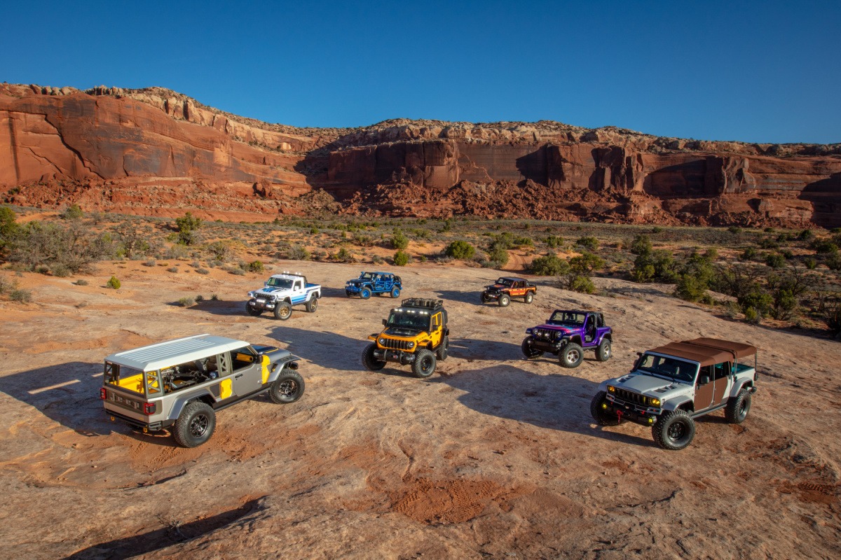 Jeep Unveils Several Wild Concepts at the Easter Safari