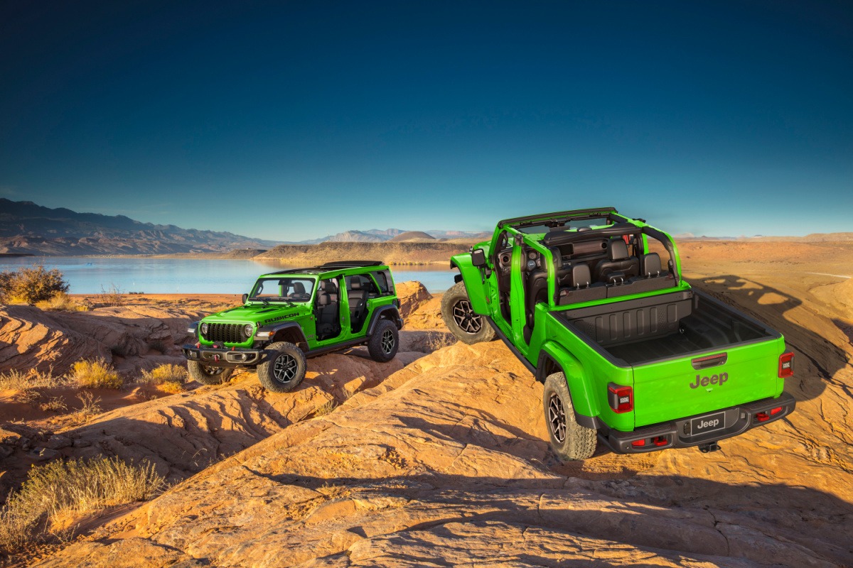 Jeep Adds Mojito Color to Wrangler and Gladiator Lineup