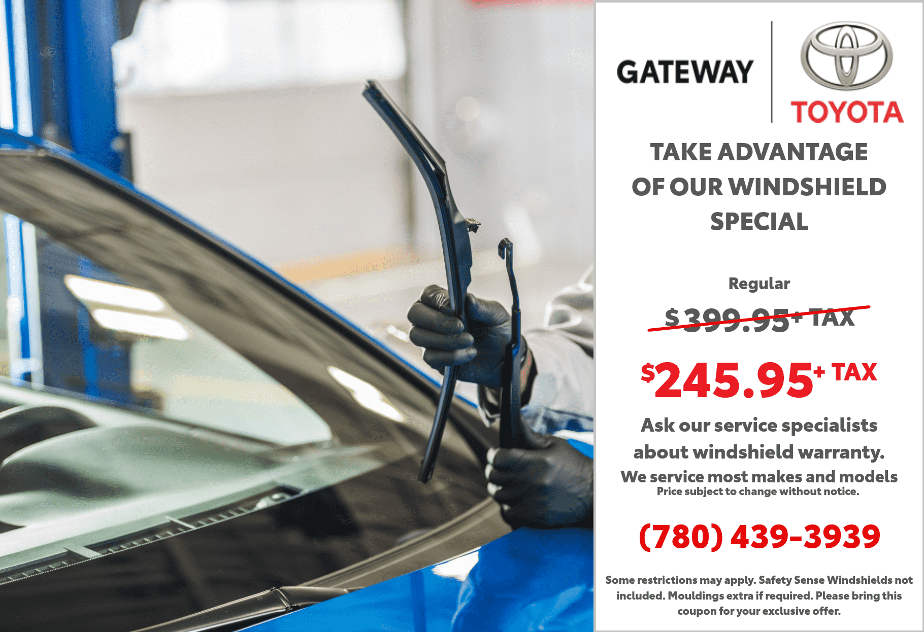 Parts Specials & Discounts in Edmonton, Alberta | Gateway Toyota