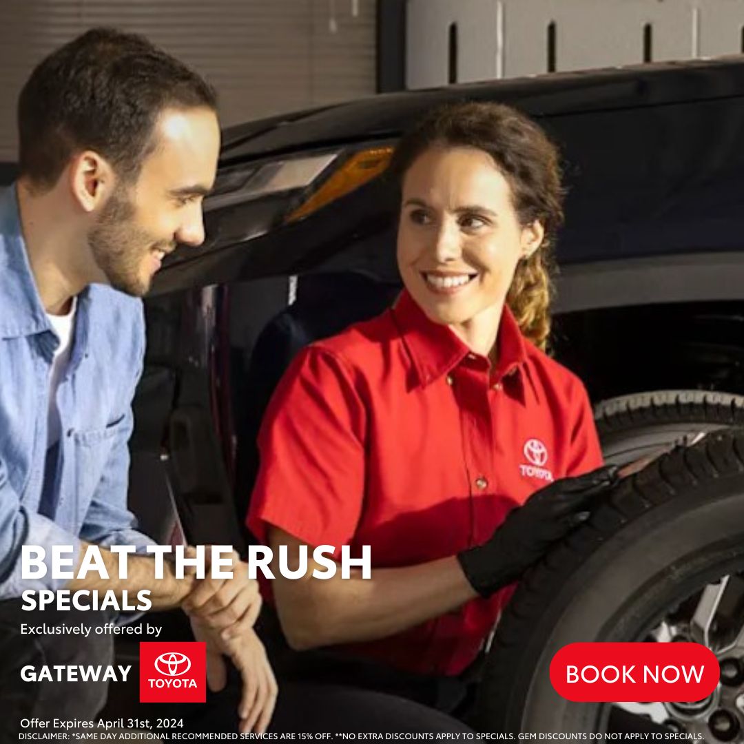 Toyota OEM Parts Specials & Deals in Edmonton, AB | Gateway Toyota
