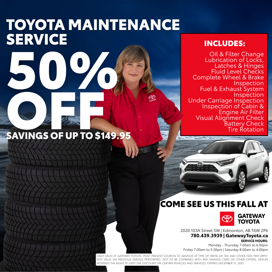 Toyota Maintenance Service Special