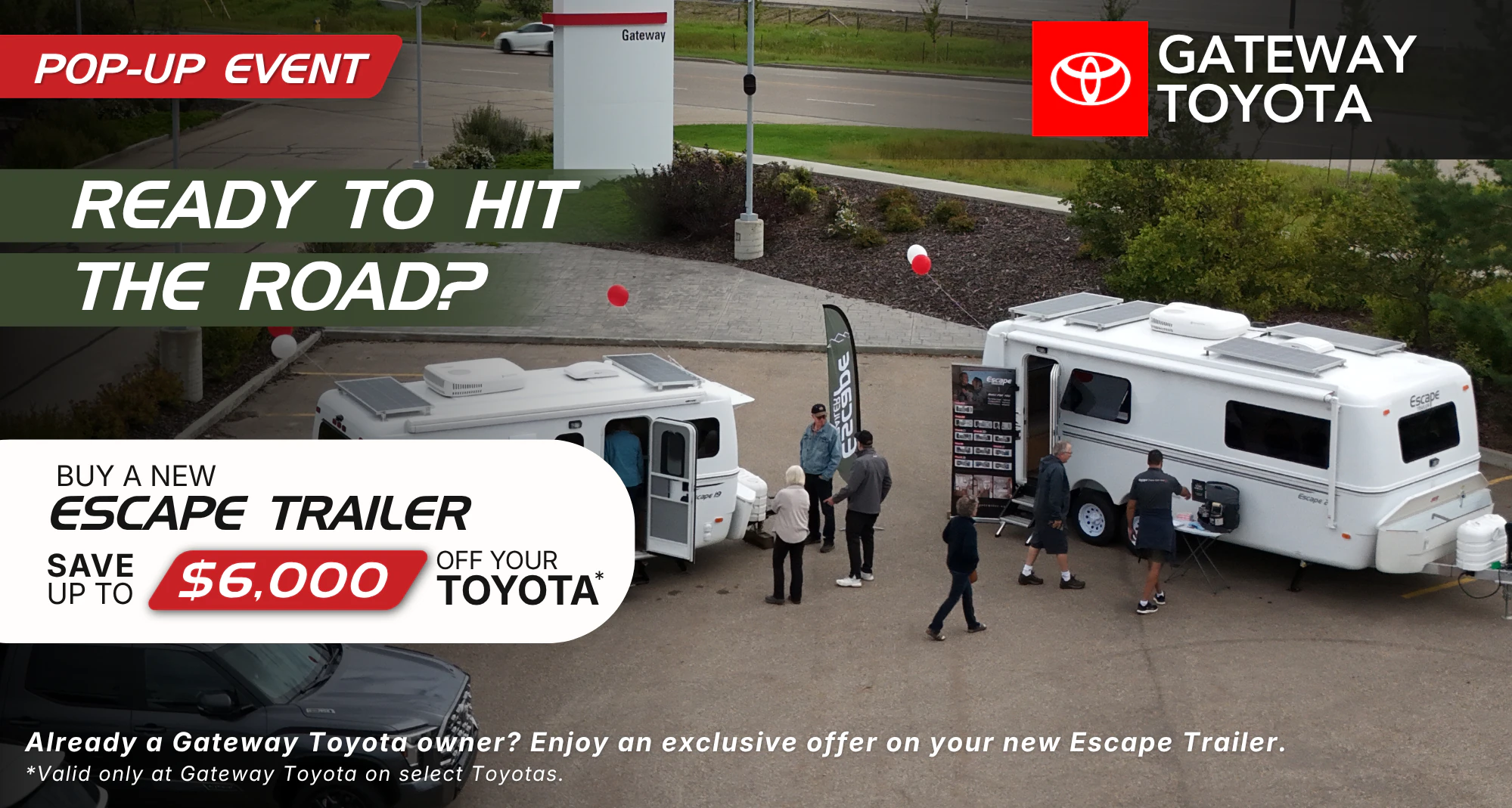 Escape Trailers Pop Up Event