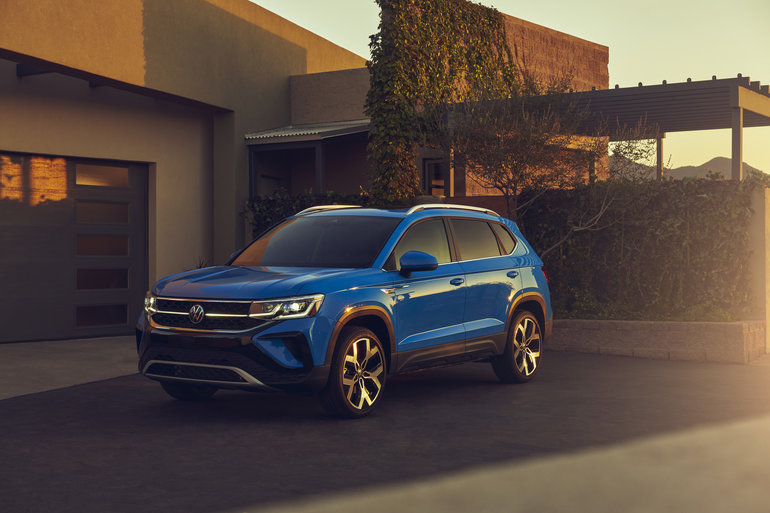 2022 Volkswagen Taos vs. 2022 Chevrolet Trailblazer a step ahead