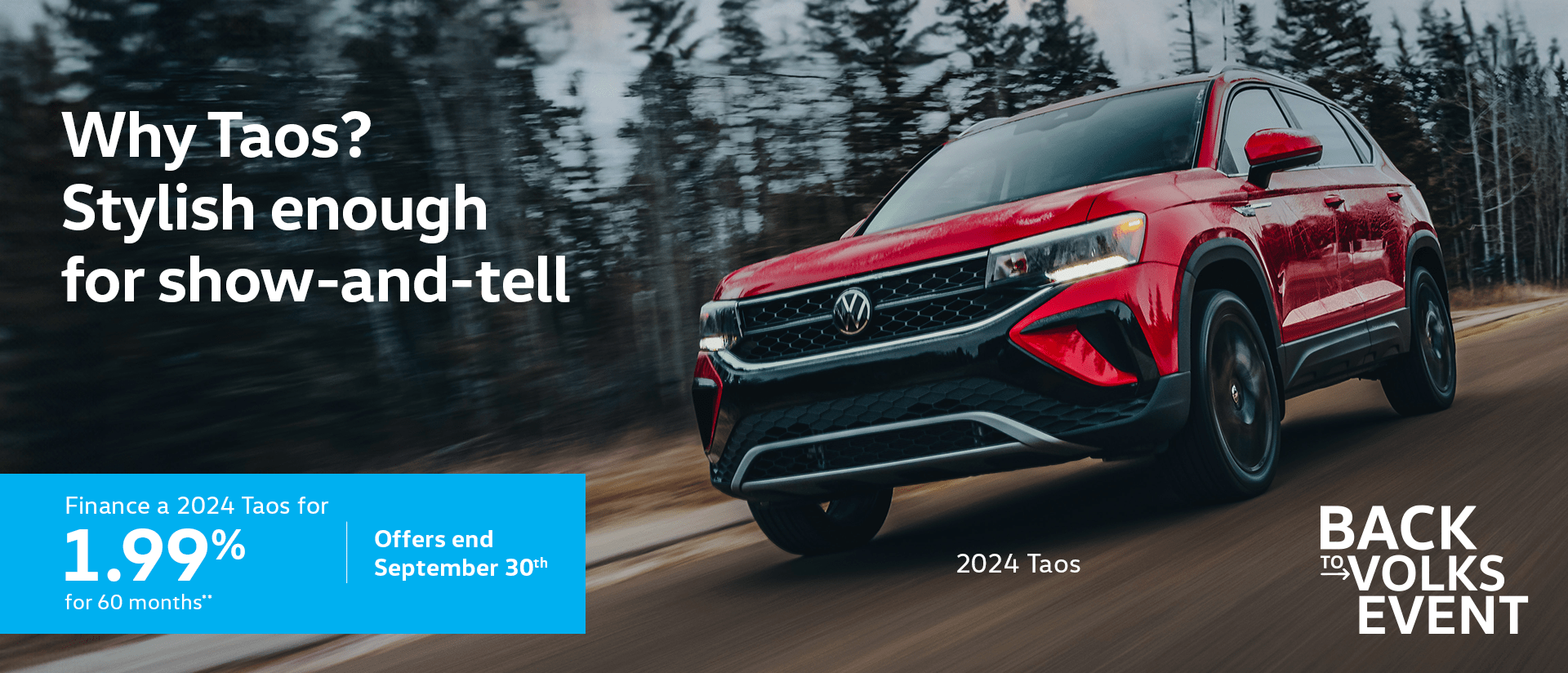 2024 Taos Volkswagen