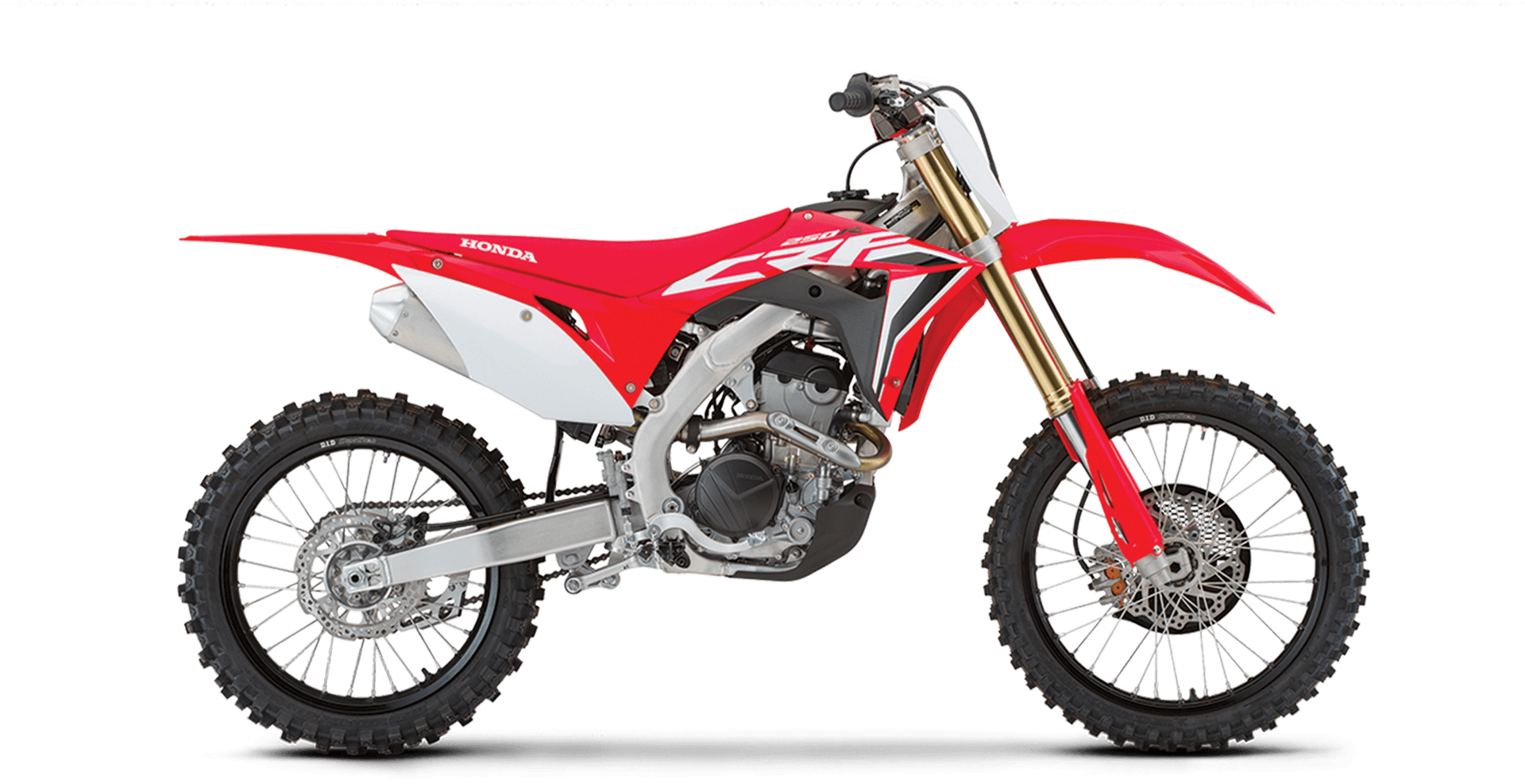 Side view of CRF250R