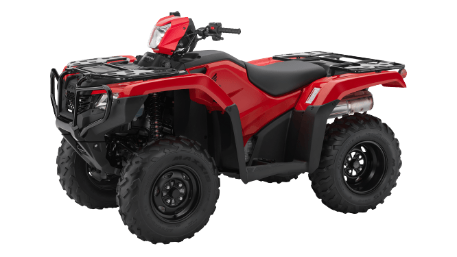 Front side view of Foreman 520 ES EPS