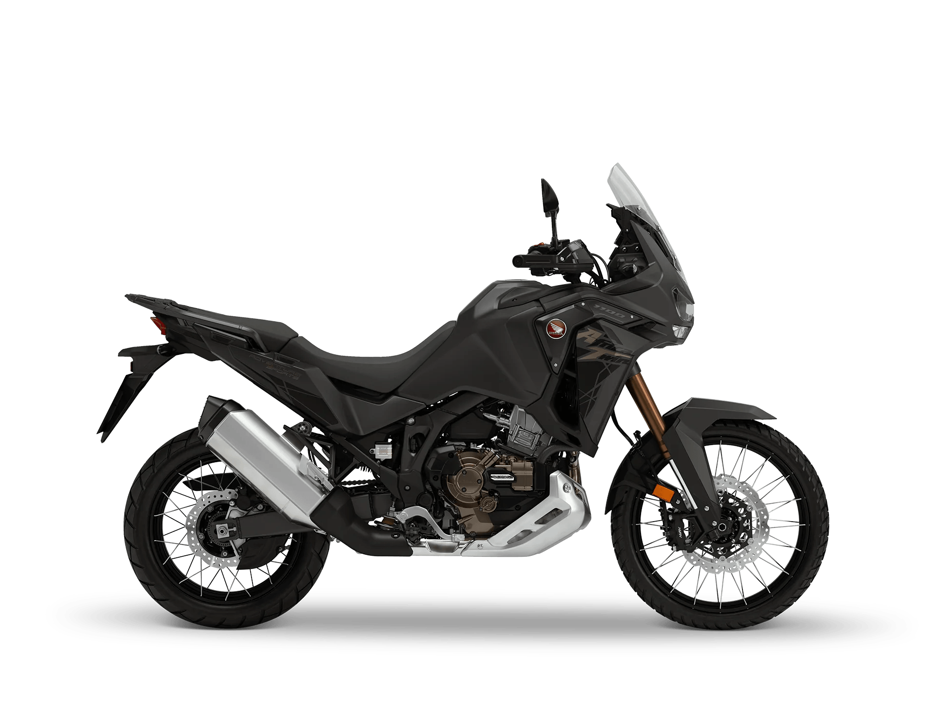 Side view of Honda Africa Twin Adventure Sports