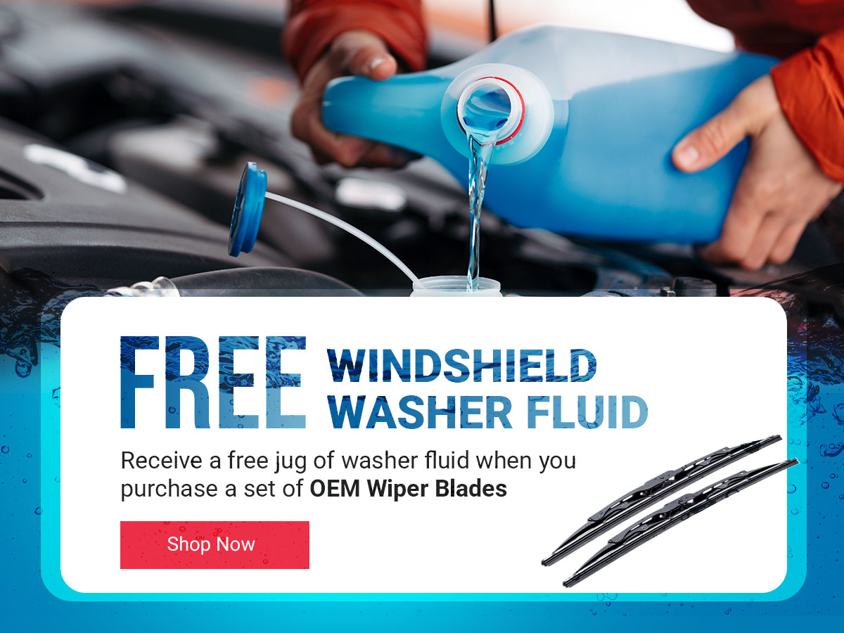 Free Windsheild Washer Fluid Special