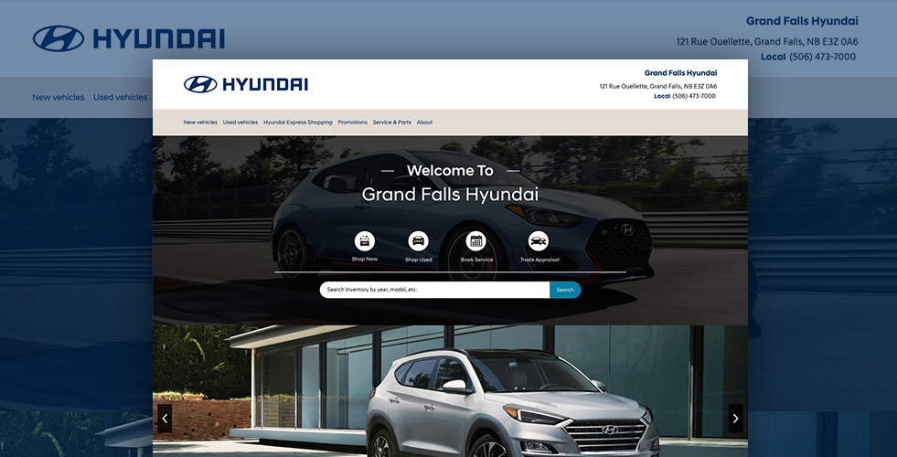 Grand Falls Hyundai New & Used Dealer in NB
