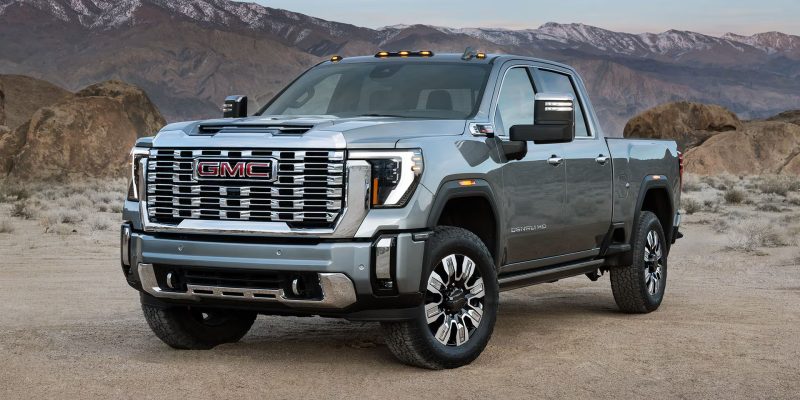 Exterior of 2025 GMC Sierra 1500.
