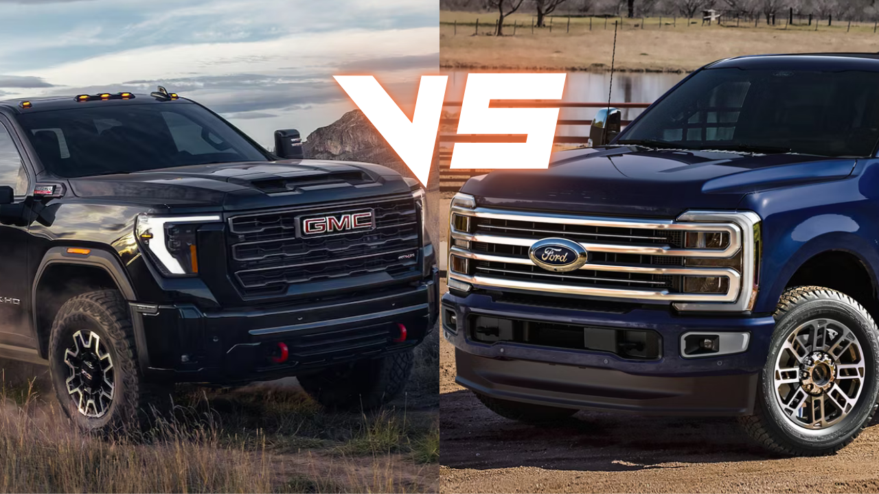 2026 GMC 3500 AT4 vs. 2026 Ford F-350 Tremor