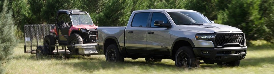 2026 Ram 1500 pulling trailer