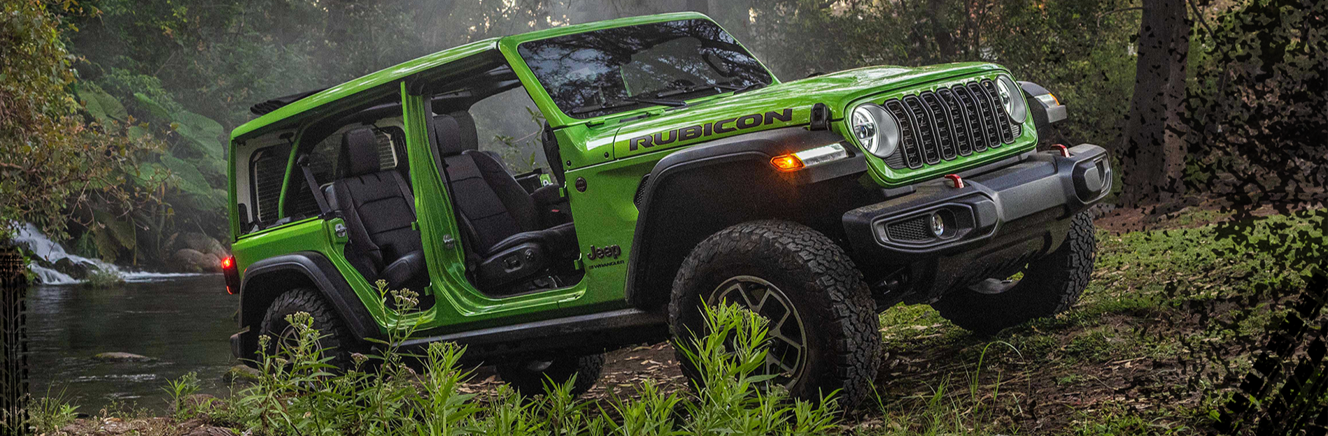 2026 Jeep Wrangler off roading
