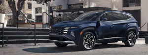 2025 Hyundai Tucson PHEV parked on a street
