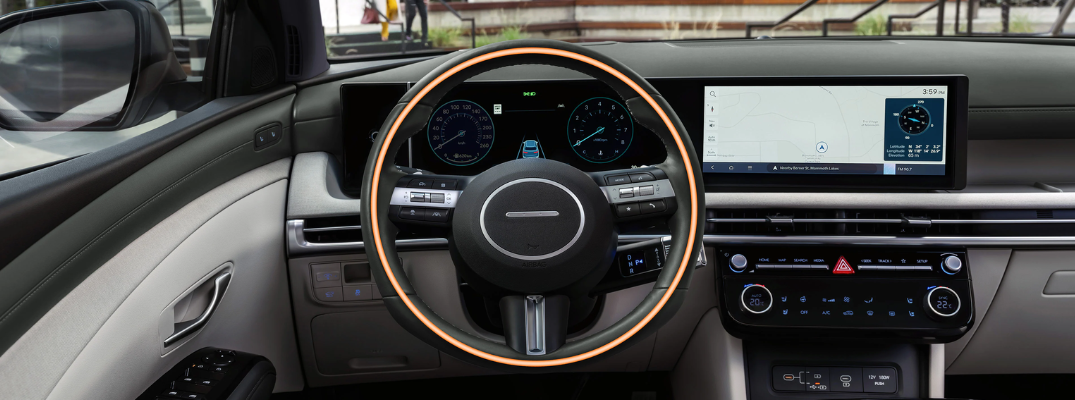 2025 Tucson PHEV dashboard