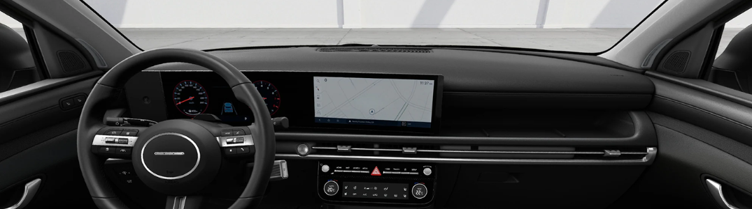 2025 Tucson PHEV technology dashboard