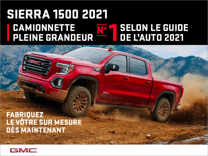 Le GMC Sierra 2021 Le GMC Sierra 2021