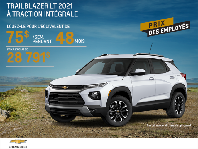 Le Chevrolet Trailblazer 2021! Le Chevrolet Trailblazer 2021!