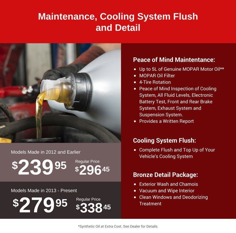 Maintenance, Cooling System Flush and Detail Maintenance, Cooling System Flush and Detail