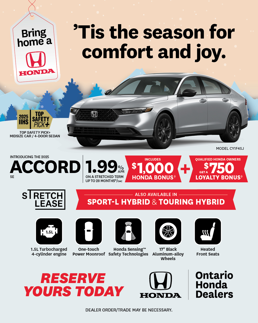 2025 Honda Accord SE