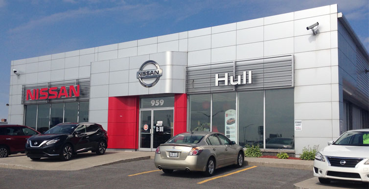 Département De Pièces Et Accessoires Hull Nissan à Gatineau