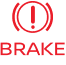 Brake warning light