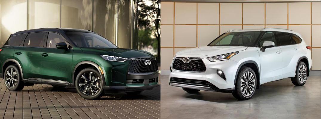 2026 INFINITI QX60 vs 2026 Toyota Highlander