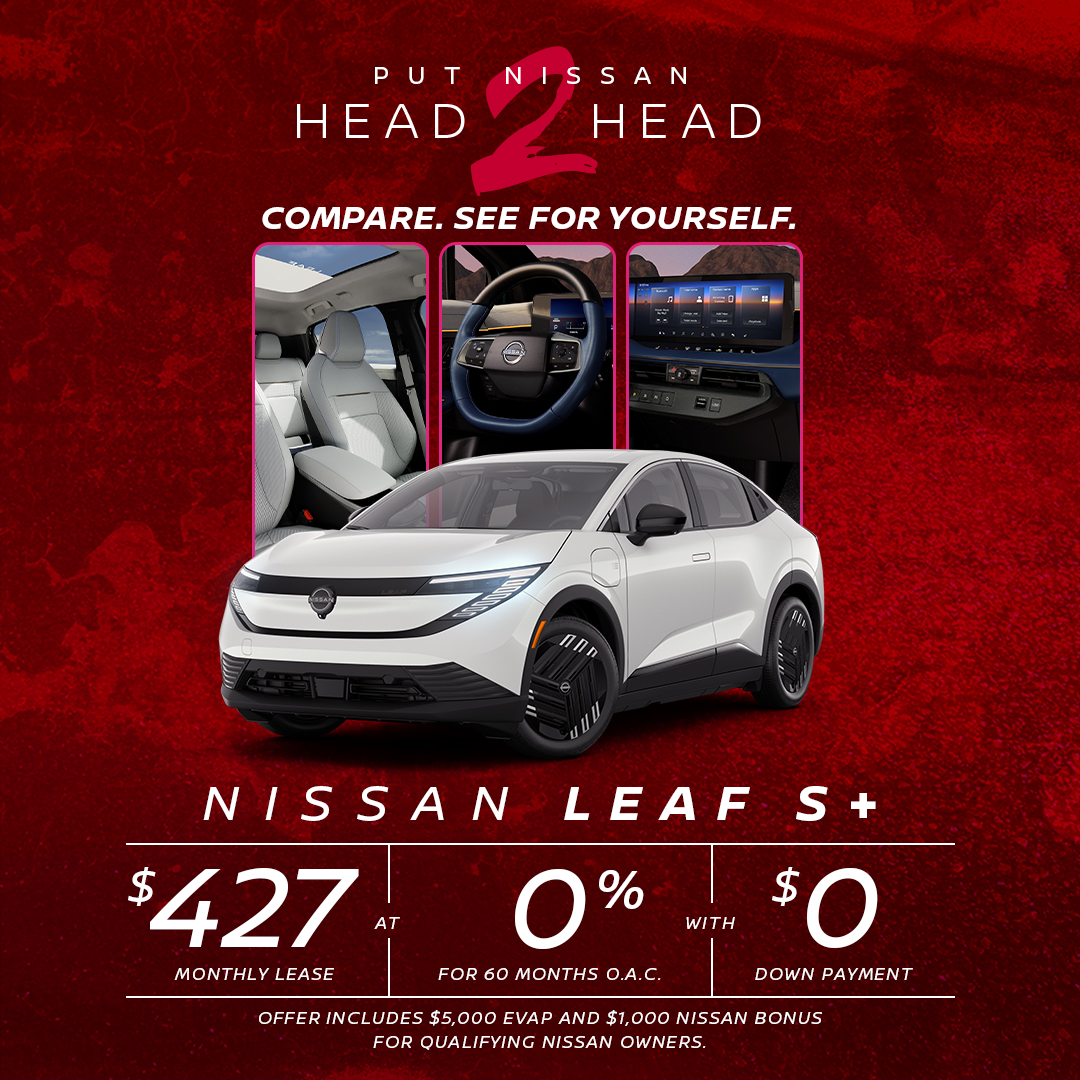 Head 2 Head with the 2026 Nissan Leaf