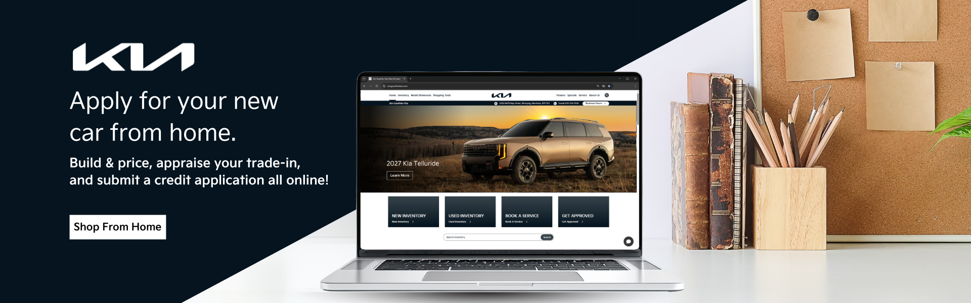 Learn about how you can Shop From Home